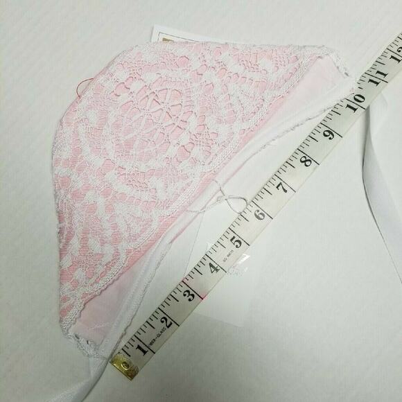 NWT Paz Rodriguez Lace Bonnet | 12 months - Picture 8 of 11